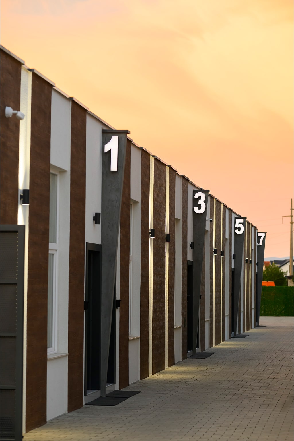 White building